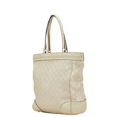 グッチ グッチシマ トートバッグ ハンドバッグ 257062 ホワイト アイボリー レザー レディース GUCCI 【中古】